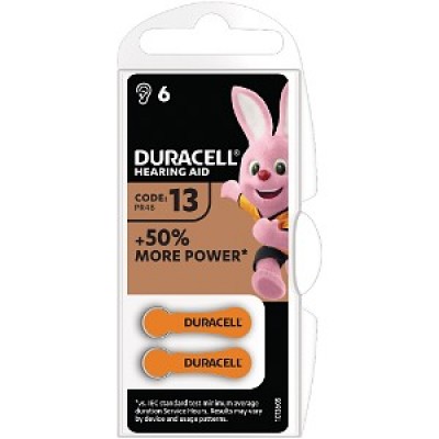 DURACELL EASYTAB 13 BL6x10